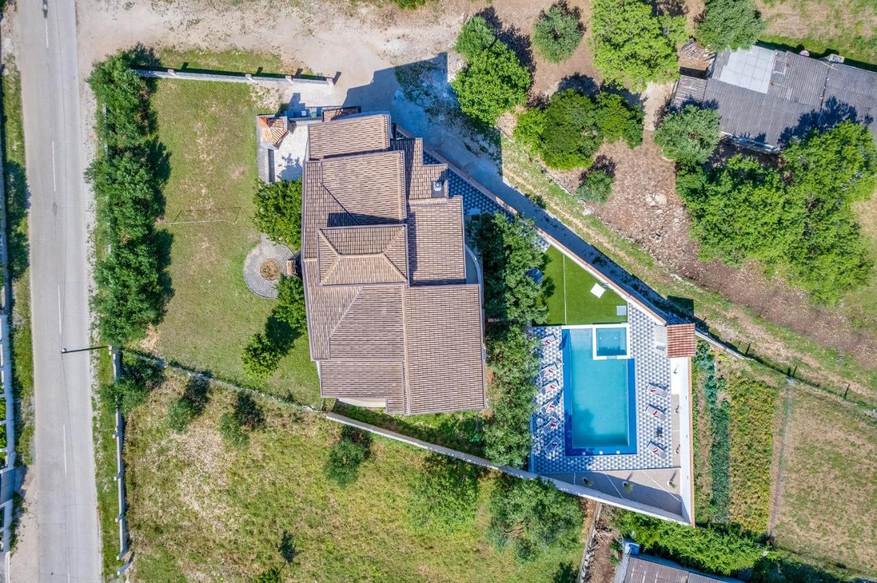 Apartman David S Bazenom Podusje Kültér fotó