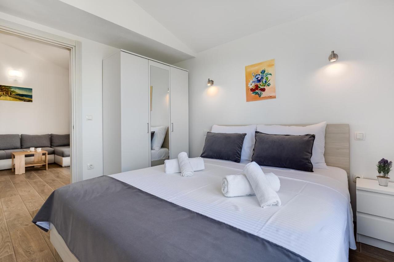 Apartman David S Bazenom Podusje Kültér fotó