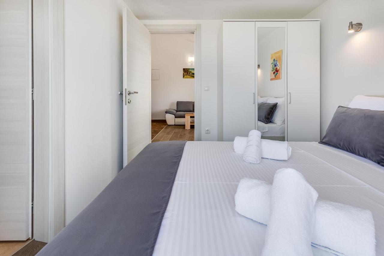 Apartman David S Bazenom Podusje Kültér fotó