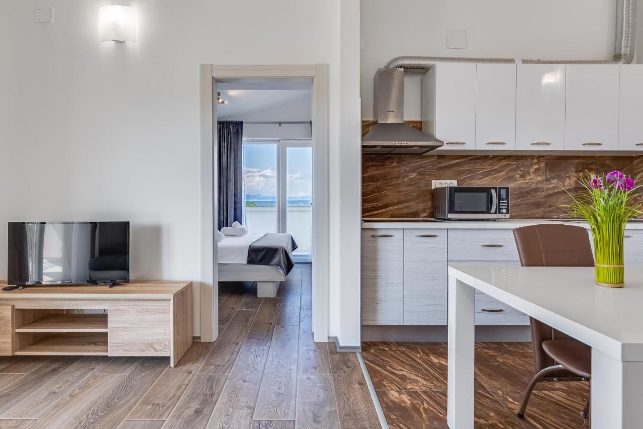 Apartman David S Bazenom Podusje Kültér fotó